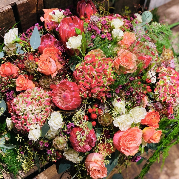 Loose Posy Pad - Lady Flora Florists