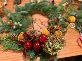 Christmas Wreath or Table Arrangement